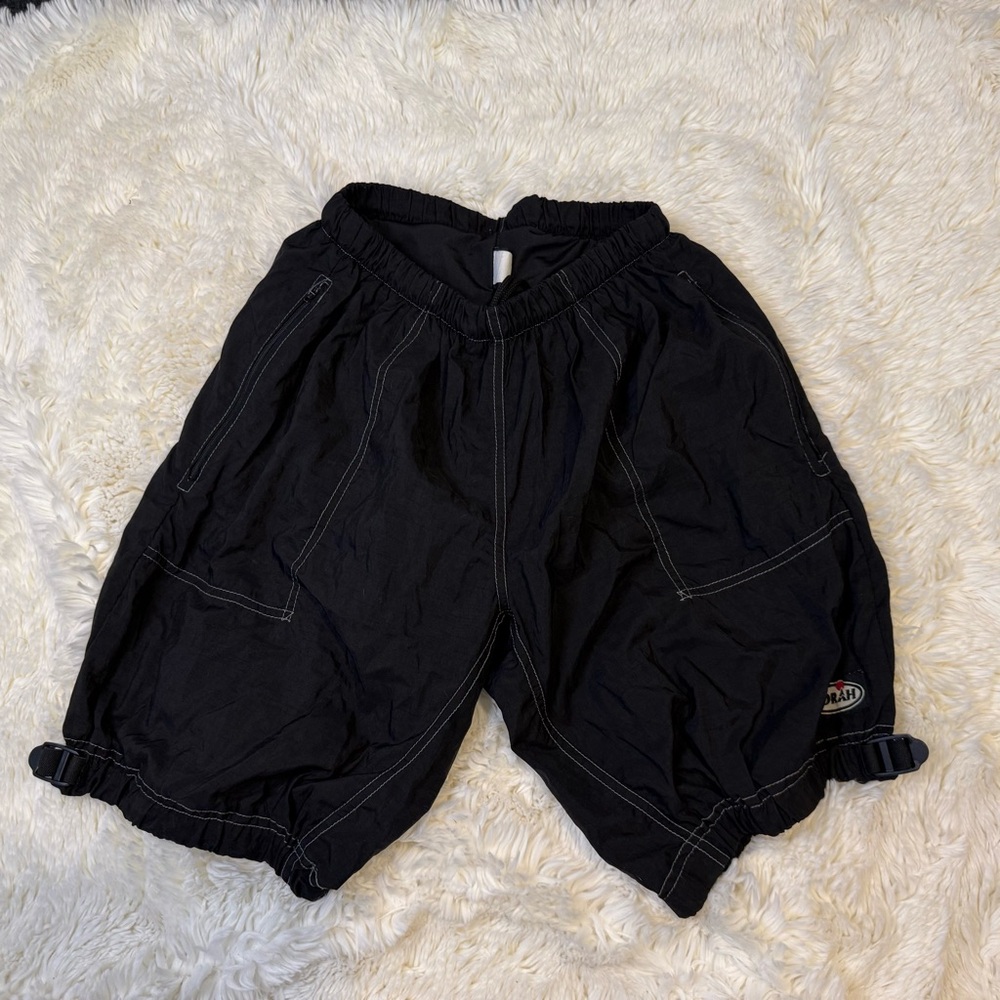 Borah men’s black Hybrid outdoor Shorts large no liner 10” inseam adjustable